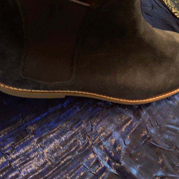 Blue Suede Boot